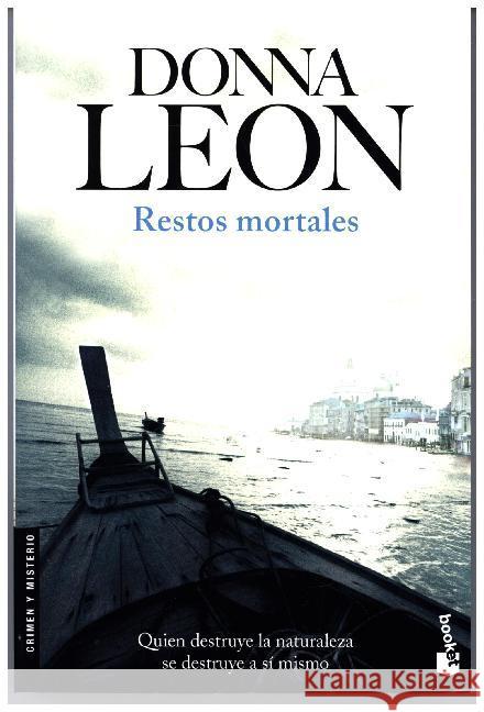 Restos mortales Leon, Donna 9788432233319 Booket - książka