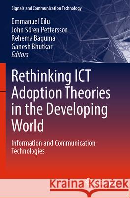 Rethinking ICT Adoption Theories in the Developing World  9783031578823 Springer Nature Switzerland - książka