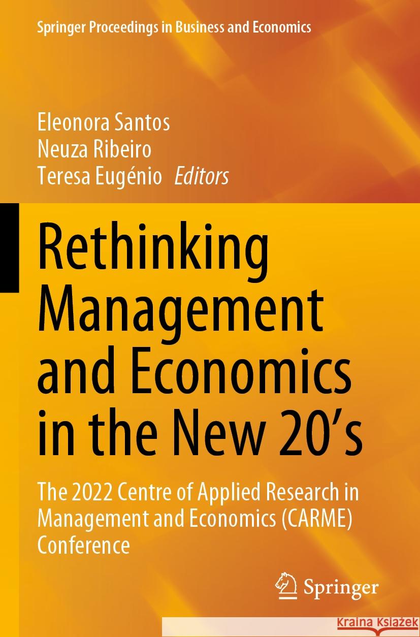 Rethinking Management and Economics in the New 20’s  9789811984877 Springer Nature Singapore - książka