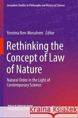 Rethinking the Concept of Law of Nature   9783030967772 Springer International Publishing - książka