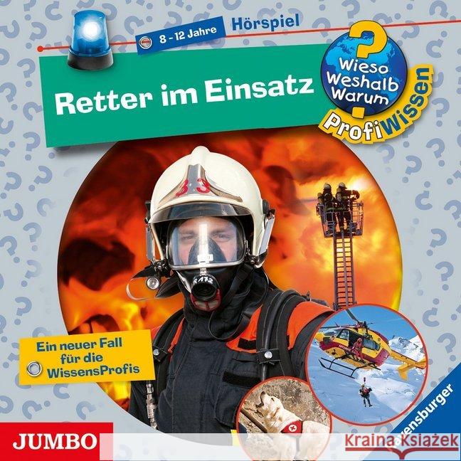 Retter im Einsatz, Audio-CD : Hörspiel  9783833736513 Jumbo Neue Medien - książka