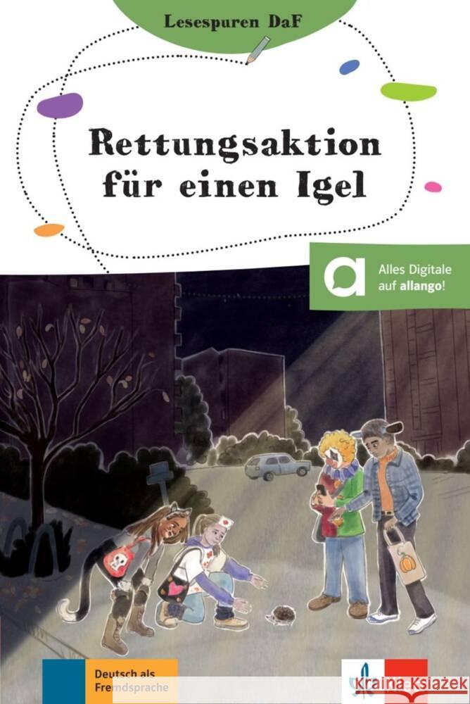 Rettungsaktion für einen Igel Dammann, Arwen 9783126742412 Klett Sprachen GmbH - książka