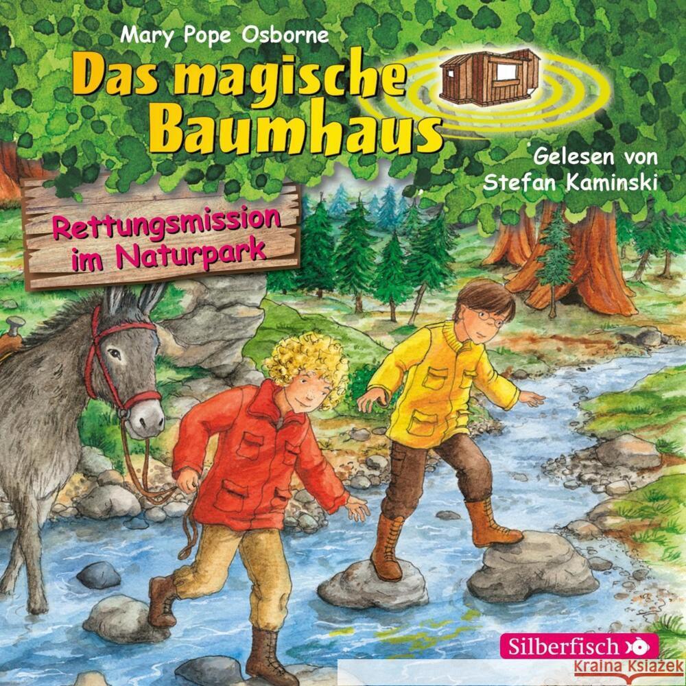 Rettungsmission im Naturpark (Das magische Baumhaus 59), 1 Audio-CD Osborne, Mary Pope 9783745603002 Silberfisch - książka