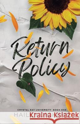 Return Policy Hailey Dickert   9781960497024 Hailey Dickert - książka