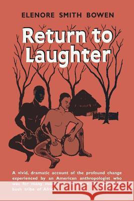 Return to Laughter Elenore Smith Bowen 9781684222704 Martino Fine Books - książka