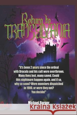 Return to Transylvania Michael W Burger, Jeremy Burger 9781076203731 Independently Published - książka