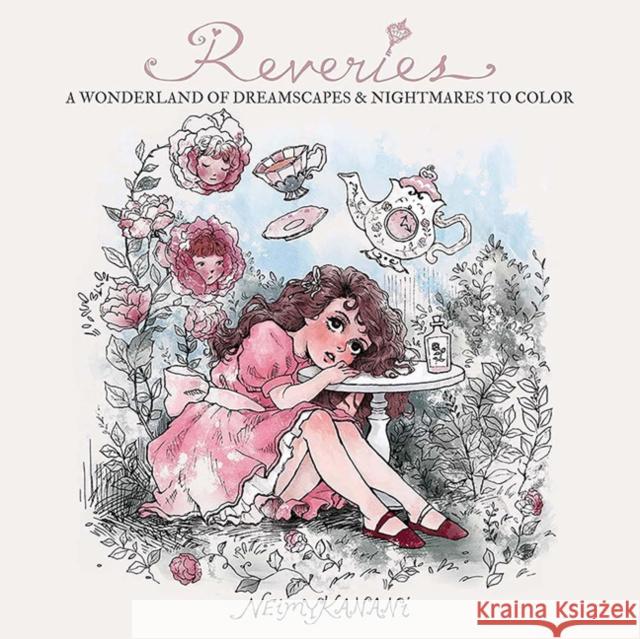 Reveries: A Wonderland of Dreamscapes and Nightmares to Color Neimy Kanani 9780486854946 Dover Publications - książka