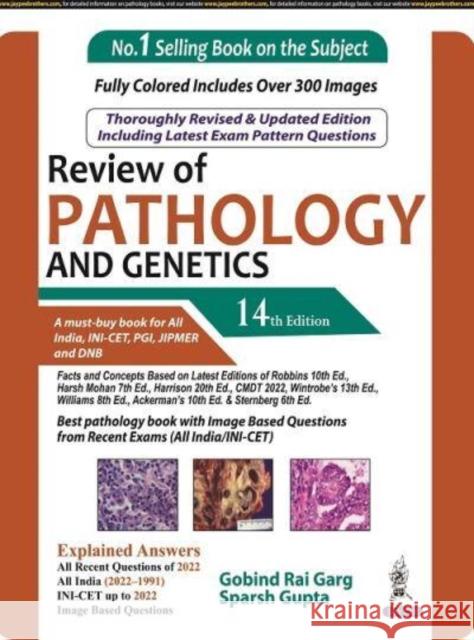 Review of Pathology and Genetics Gobind Rai Garg Sparsh Gupta  9789354658761 Jaypee Brothers Medical Publishers - książka