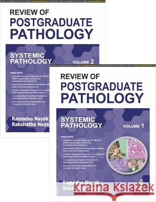 Review of Postgraduate Pathology (Systemic Pathology) Rakshatha Nayak 9789356963078 Jaypee Brothers Medical Publishers - książka