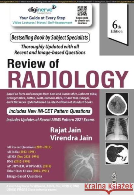 Review of Radiology Rajat Jain, Virendra Jain 9789354653698 Jaypee Brothers Medical Publishers - książka