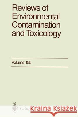 Reviews of Environmental Contamination and Toxicology  9781461272441 Springer - książka