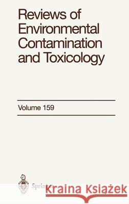 Reviews of Environmental Contamination and Toxicology: Continuation of Residue Reviews Ware, George W. 9780387986289 Springer - książka