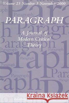 Revisiting the Scene of Writing: New Readings of Cixous: Paragraph Volume 23, Issue 3 Dobson, Julia 9780748615209 EDINBURGH UNIVERSITY PRESS - książka