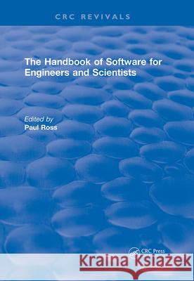 Revival: The Handbook of Software for Engineers and Scientists (1995)  9781138562219 CRC Press - książka