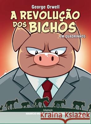 Revolucao DOS Bichos - Em Quadrinhos, a George Orwell 9786555611502 Novo Seculo Editora - książka