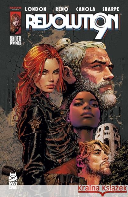 Revolution 9 Mark London Carlos Reno 9781545816158 Mad Cave Studios - książka