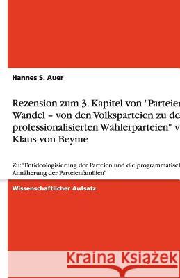 Rezension zum 3. Kapitel von 