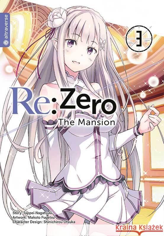 Re:Zero - The Mansion 03 Nagatsuki, Tappei, Fugetsu, Makoto, Otsuka, Shinichirou 9783753907611 Altraverse - książka