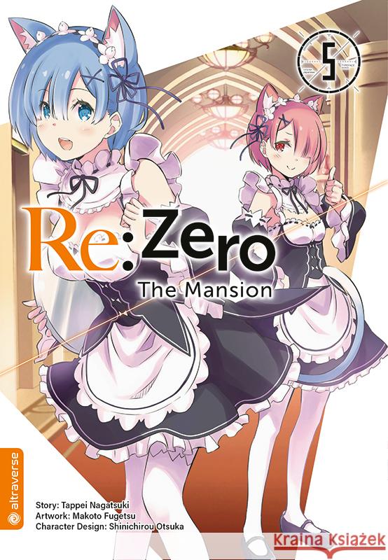 Re:Zero - The Mansion 05 Nagatsuki, Tappei, Fugetsu, Makoto, Otsuka, Shinichirou 9783753907635 Altraverse - książka