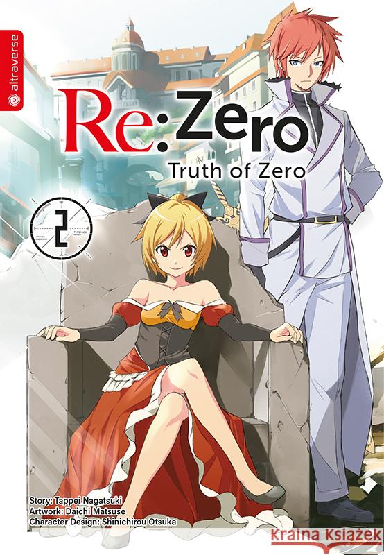 Re:Zero - Truth of Zero 02 Nagatsuki, Tappei, Matuse, Daichi 9783753905075 Altraverse - książka