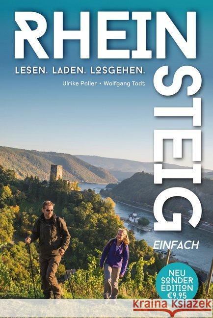 Rheinsteig einfach - Pocket-Wanderführer zum kleinen Preis : Der günstige Pocketführer mit allen Infos zu 20 Rheinsteig-Etappen Poller, Ulrike; Todt, Wolfgang 9783942779470 IDEEmedia - książka