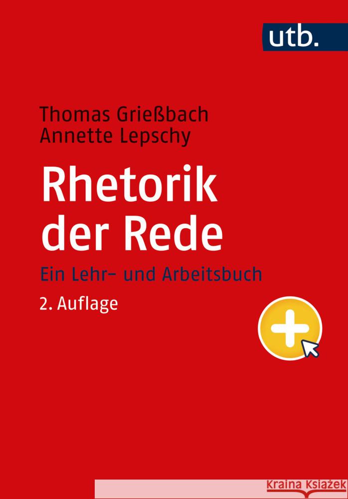 Rhetorik der Rede Grießbach, Thomas, Lepschy, Annette 9783825260293 Narr Francke Attempto - książka