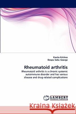 Rheumatoid arthritis Krishna, Kavita 9783844314595 LAP Lambert Academic Publishing AG & Co KG - książka