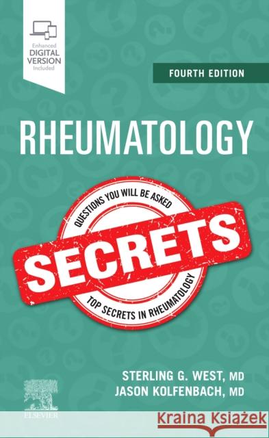 Rheumatology Secrets Sterling West 9780323641869 Elsevier - Health Sciences Division - książka