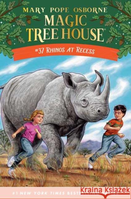 Rhinos at Recess Mary Pope Osborne 9780593488508 Random House USA Inc - książka