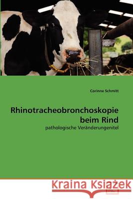 Rhinotracheobronchoskopie beim Rind Schmitt, Corinne 9783639361117 VDM Verlag - książka