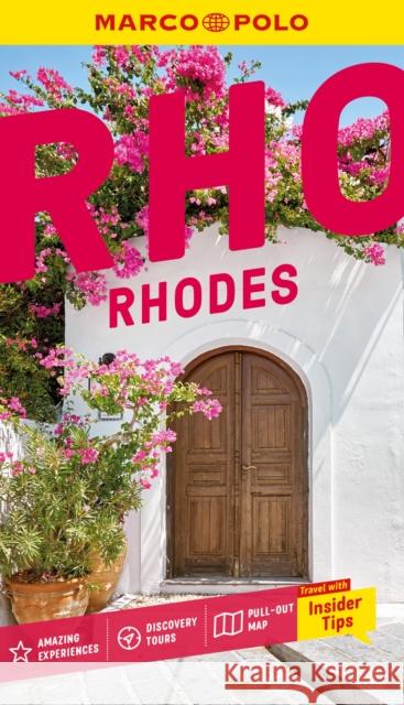 Rhodes Marco Polo Pocket Travel Guide - with pull out map Marco Polo 9781917131254 Heartwood Publishing - książka