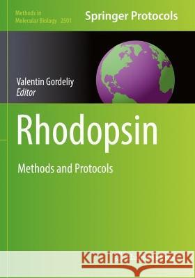 Rhodopsin  9781071623312 Springer US - książka