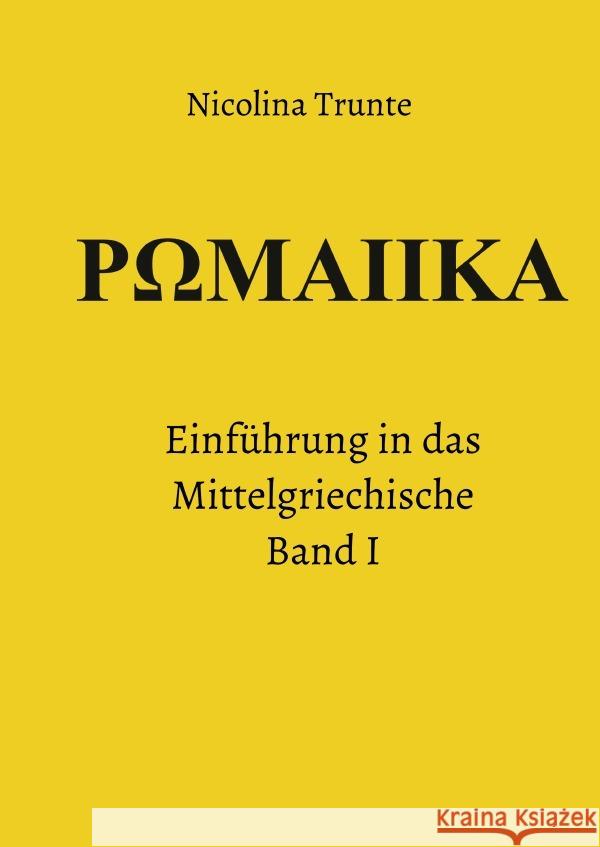 Rhomaiika Trunte, Nicolina 9783565232093 epubli - książka
