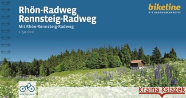 Rhön-Radweg - Rennsteig-Radweg  9783711101952 Esterbauer - książka