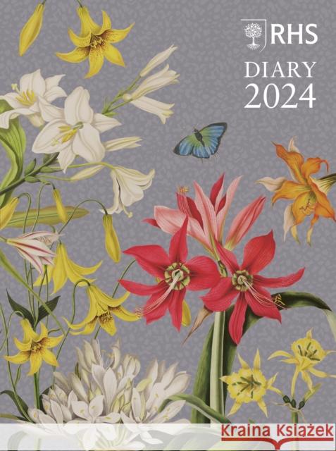 RHS Desk Diary 2024 Royal Horticultural Society 9780711282889 Frances Lincoln Publishers Ltd - książka