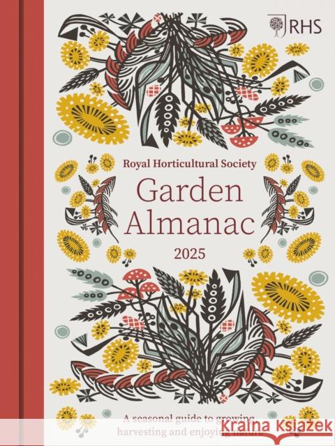RHS The Garden Almanac 2025: The month-by-month guide to your best ever gardening year Guy Barter 9780711293977 Frances Lincoln - książka