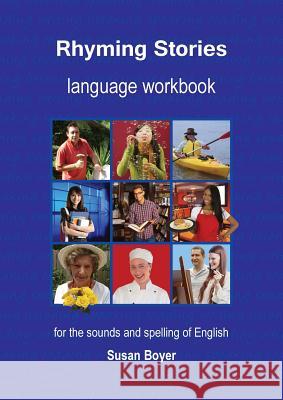 Rhyming Stories - language worbook Susan E. Boyer 9781877074387 Boyer Educational Resources - książka