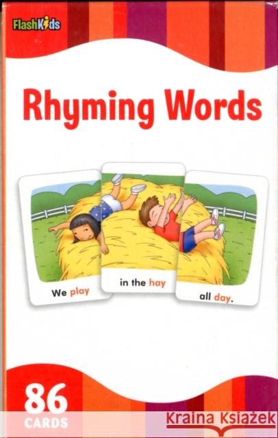 Rhyming Words (Flash Kids Flash Cards) Flash Kids Editors 9781411434943 Flash Kids - książka