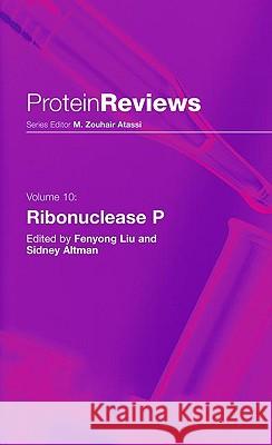 Ribonuclease P Fenyong Liu Sidney Altman 9781441911414 Springer - książka