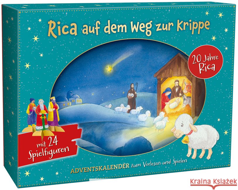 Rica auf dem Weg zur Krippe Schneble, Susanne 9783780618498 Kaufmann - książka