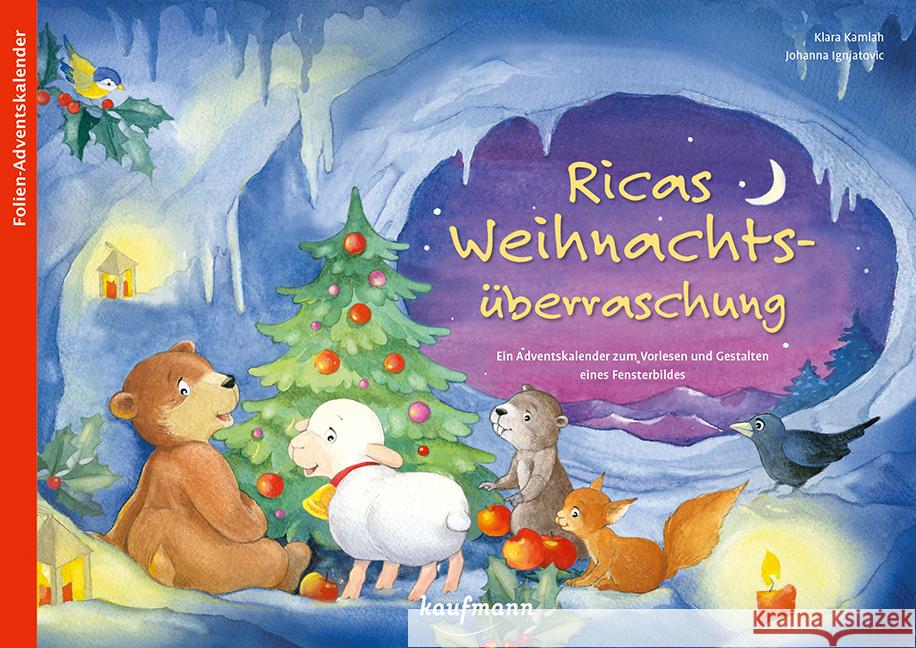 Ricas Weihnachtsüberraschung Kamlah, Klara 9783780609755 Kaufmann - książka