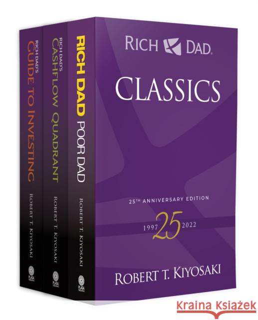 Rich Dad Classics Boxed Set Robert T. Kiyosaki 9781612680156 Plata Publishing - książka