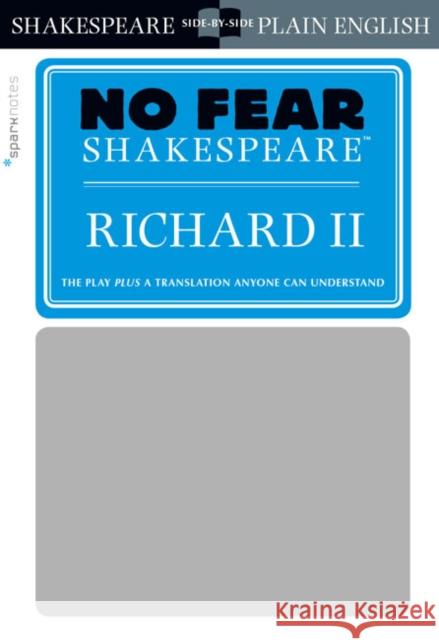 Richard II SparkNotes 9781454928058 Union Square & Co. - książka