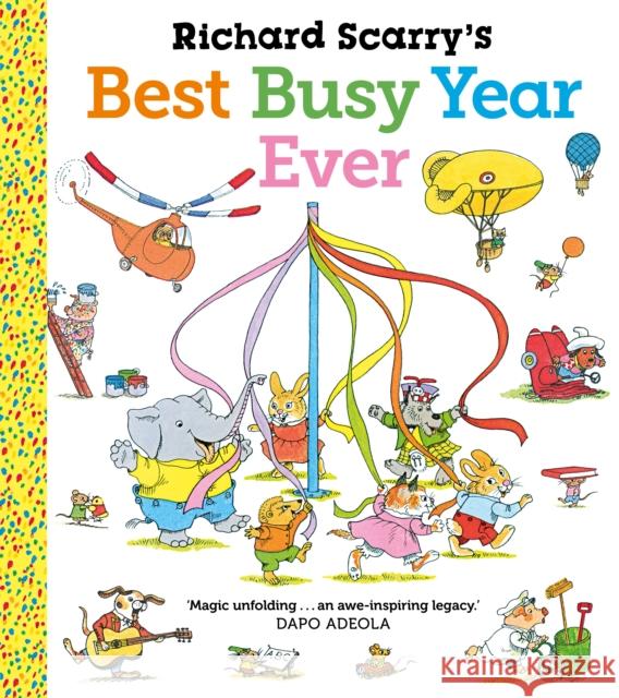 Richard Scarry's Best Busy Year Ever Richard Scarry 9780571361205 Faber & Faber - książka