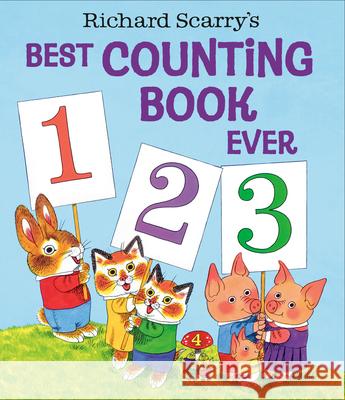 Richard Scarry's Best Counting Book Ever Richard Scarry 9780593813638 Golden Books - książka