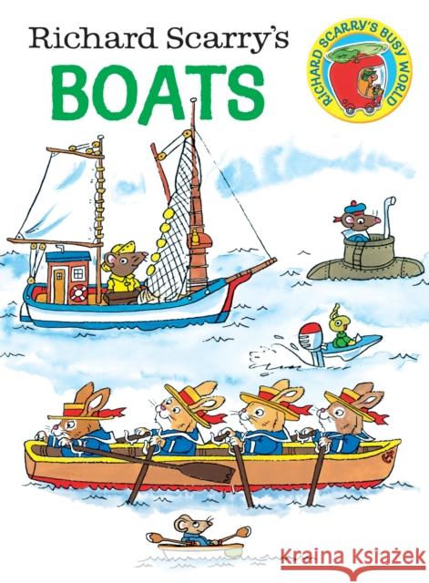 Richard Scarry's Boats Richard Scarry Richard Scarry 9780385392693 Random House USA Inc - książka