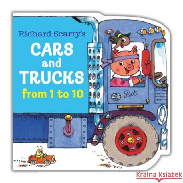 Richard Scarry's Cars and Trucks from 1 to 10 Richard Scarry 9780593567708 Random House USA Inc - książka