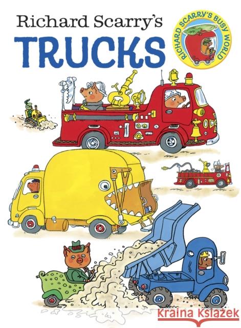 Richard Scarry's Trucks Richard Scarry 9780385389259 Golden Books - książka