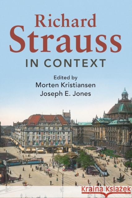 Richard Strauss in Context  9781108434461 Cambridge University Press - książka