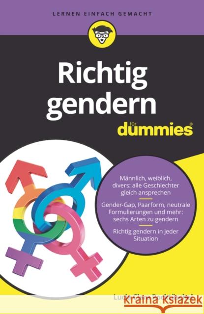 Richtig gendern für Dummies Lucia Clara Rocktäschel 9783527718184  - książka